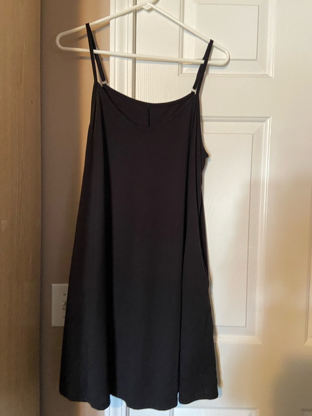 Women's Black Summer Dress with pockets!